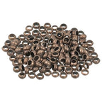 uxcell 200Pcs Round Crimp Beads, 3.5mm Metal Spacer Loose Beads Metal Clamp Ends Tiny Stoppers Bead for Bracelet Jewelry Making Craft DIY, Red Bronze - color: Red Bronze, size: 3.5mm
