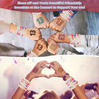 Goldwise Friendship Bracelet Kit, 16000 pcs with Seed Beads (2/3/4mm), Clay Beads, 7 Styles Letter Beads (A-Z), Variety of Charms, DIY Jewelry Making Crafts - size: 6 BOXES