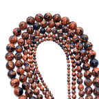 8mm Blue Gold Sand Stone Mixed Sandstone Beads Round Semi Precious Gemstone Loose Beads for Jewelry Making 14"(45-48pcs/strand) - color: Mixed Sandstone, size: 8mm