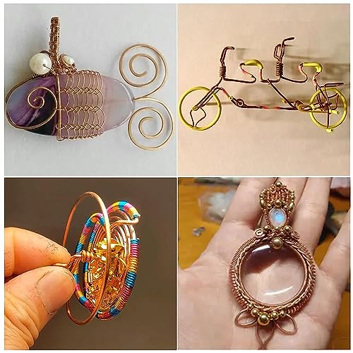 99.9% Soft Copper Wire, 18 Gauge/ 1 mm Diameter, 213 Feet / 65m, 1 Pound Spool Pure Copper Wire, Jewelry Making Wire Craft Wire - size: 18 Gauge(1 Mm), 1 Pound