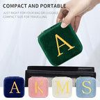 Parima Graduation Gifts for Her - 2026 Graduation Gift for Her, College Inspiration Gifts, Personalized Gift for Teen Girls, Personalized Jewelry Case - Letter G, Green - size: G