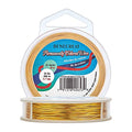 BENECREAT 21-Gauge Tarnish Resistant Gold Wire Jewelry Copper Wire for Beading Craft, 65-Feet/21-Yard - color: Dark Gold, size: 21-Gauge(65-Feet/22-Yard)