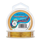 BENECREAT 21-Gauge Tarnish Resistant Gold Wire Jewelry Copper Wire for Beading Craft, 65-Feet/21-Yard - color: Dark Gold, size: 21-Gauge(65-Feet/22-Yard)