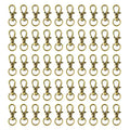 Swivel Clasps Lanyard Snap Hook,cnomg Metal Swivel Lanyard Snap Hook Lobster Claw Clasp (Bronze) - color: Bronze, size: 1.2 inches