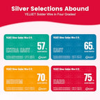 Silver Solder Wire Hard Silver Solder 26 Gauge For Jewelry Repair Silver Repair 5 FT - color: Hard Solder, size: 26 Gauge 5 Ft