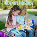 Chilpals Friendship Bracelet Making Kit for Girls 8-12, DIY String Bracelet Maker & Jewelry Craft Kits - Innovative Leg-Strap Design, Birthday Gifts Ideas for Kids Ages 7 8 9 10 Year Old (Blue) - color: Blue