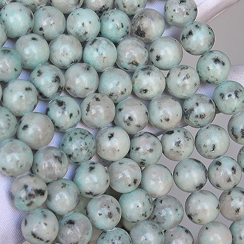 Round Maoshan Jade Gemstone Beads Energy Stone Healing Power for Jewelry Making (12mm) - color: Maoshan Jade, size: 12mm