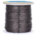 203 Feet Tarnish Resistant Copper Wires 24 Gauge/0.5mm Jewelry Craft Wires Beading Wire for Jewelry Making, Wire Wrapping and Crafting (Gunmetal) - color: Gunmetal, size: 24 Gauge