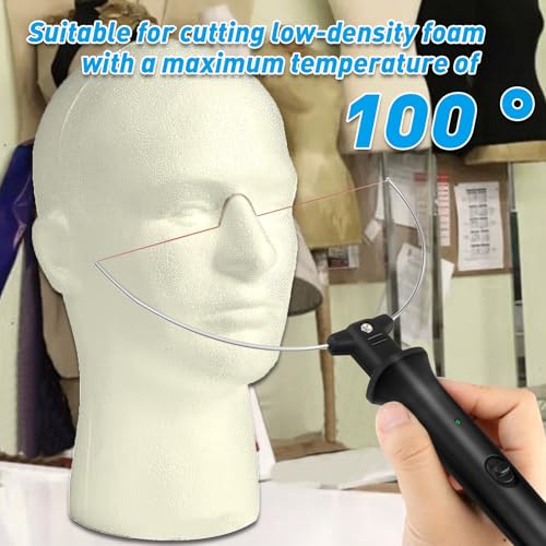 8 In 1 Foam Cutter Electric Cutting Machine Pen Tools Kit 100-240V /18W Hot Wire Foam Cutter Kit Styrofoam Cutting Pen For Polyethylene Eva Foam Carving Crafts