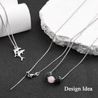 10 Pack Stainless Steel Dainty Box Chain Bulk 20Inch 1.1mm Adjustable Charm Necklace Chains With Rubber Stopper for Jewelry Making - color: Silver Box