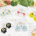 Graduation Polymer Clay Cutters & Stamps Set - 19pcs 0-9 Numbers, GARD/2026 Seals, Owl, Cap, Gown, Balloon for DIY Earring Jewelry, Soft Clay Crafts & Class Party Supplies - color: 2M color