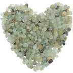 400pcs Natural Chip Stone Beads for Jewelry Making Prehnite 5-8mm Irregular Gemstones Healing Crystal Loose Rocks Bead Hole Drilled for Ring Earrings Necklace Bracelet Making DIY Art Crafts - color: Green Prehnite(2 Strands-62")