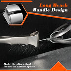 SPEEDWOX End Nippers Long Reach 5-1/2 Inch Mini End Cutting Pliers End Cutters Fine Precision Professional Wire Cutter for Jewelry Making Carpenter Construction Tools Nail Remover Mini Nippers - style: End Cutting Pliers
