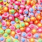 150pcs Acrylic Beads Colorful Animal Beads Rainbow Snail Beads for Jewelry Making Handmade DIY Bracelet, Charms Keychain Craft Supplies (Rainbow Snail) - color: rainbow snail
