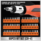 124-Piece Magnetic Screwdriver Set with Plastic Racking, Precision Screwdrivers, Magnetizer, Demagnetizer, Allen Keys, Nut Drivers, Ratchet Handles, Sockets & More - DIY Tools for Men, Tools Gift - style: 124 PCS Master + Storage Rack