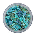 Mack and Rex Tila Bead Mixes (Island) – Includes Matte Teal, Opaque, Picasso (4514), Mossy Picasso, and Aquamarine and Metallic Peacock Blue/Green - color: Island, size: 10 Gram Bag