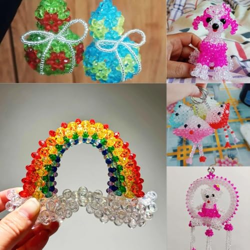 200pcs 10mm Acrylic Crystal Beads, Faceted Rondelle Acrylic Spacer Beads for Wind Chimes Bracelet Necklace Earring Keychain Jewelry Making DIY Crafts(Gold Yellow) - color: Gold Yellow, size: 10mm