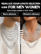 925 Sterling Silver Cross Necklace Men - CZ Cross Pendant Layered Necklaces Waterproof Stainless Steel Link Rope Chain Silver Necklace Stack Jewelry with Gift Box 16-30 Inches - size: 28&30in
