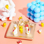 Civaner 50 Pcs Resin Charms for Jewelry Making, Cute Mushroom Bee Duck Cow Chicken Swan Rabbit Pig Farm Animal Pendants for DIY Bracelets Necklaces - style: Classic Style