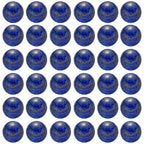 Natural Stone Beads 100pcs 6mm Lapis Lazuli Round Genuine Real Stone Beading Loose Gemstone Hole Size 1mm DIY Charm Smooth Beads for Bracelet Necklace Earrings Jewelry Making (Lapis Lazuli Blue, 6mm) - color: Lapis Lazuli Blue, size: 6mm