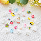 Daily Icon Polymer Clay Cutters Set – Molds, Clay Cutters for Polymer Clay, Clay Earring Tools - color: N color