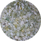 Natural Chip Stone Beads 5-8mm New Mountain Jade 400 Pieces Irregular Gemstones Healing Crystal Loose Rocks Bead Hole Drilled DIY for Bracelet Jewelry Making Crafting (5-8mm, New Mountain Jade) - color: New Mountain Jade
