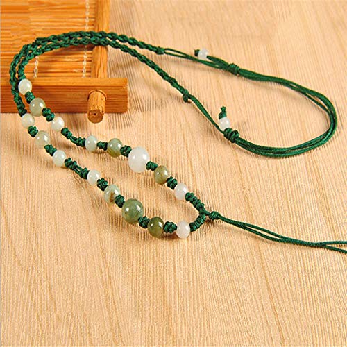 2mm x 100 Yards Quality Rattail Nylon Satin Cord Roll, Kumihimo Rattail, Chinese Knot (Green) - color: Green