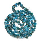 5-8mm Natural Blue Apatite Gemstone Chips Loose Beads Semi Precious for Jewelry Making DIY Handmade Craft Supplies 1 Strand per Bag Approxi 34" - color: Blue Apatite Chips