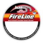The Beadsmith Fireline by Berkley – Micro-Fused Braided Thread – 8lb. Test, 007”/.17mm Diameter, 15 Yard Spool, Smoke Grey – Super Strong Stringing Material for Jewelry Making and Bead Weaving… - color: Smoke Grey, size: 8lb, 15 yard