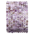 BEADIA Faceted Natural Amethyst Crystal Stone Rondelle 3x4mm Loose Semi Gemstone Beads for Jewelry Making 38cm - color: Amethyst Faceted Rondelle, size: 3x4mm