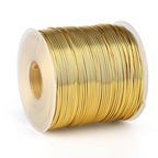 328 Feet Aluminum Craft Wire, 18 Gauge Light Gold Bendable Soft Metal Aluminum Wire Roll Bulk for DIY Crafts Sculpting Jewelry Making - color: Light Gold, size: 18 Gauge