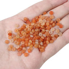 BEADIA Natural Red Aventurine Disk Stone Beads 4x2mm 160pcs Rondelle Loose Semi Gemstone Beads for Jewelry Making Design - color: Red Aventurine