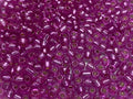 Czech Glass Seed Beads Size:6/0 40 gr / 1.4 oz (Pink Silver Lined) - color: Pink Silver Lined