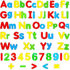 67 Pcs Plastic Practice Set Transparent Letters and Numbers Include Uppercase Letters Lowercase Letters and Numbers Colorful Plastic Letters and Numbers for Kids Counting and Spelling, Ages 3+ - style: 67PCS