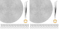 50 Feet Stainless Steel Chains for Jewelry Making, Anezus Jewelry Chain Bulk Small Metal Chains with 100 Jump Rings 30 Lobster Clasps for Necklace Making Bracelet DIY (Pack of 2) - size: 2mm (Pack of 2)