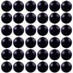 Natural Stone Beads 100pcs 10mm Black Obsidian Round Genuine Real Stone Beading Loose Gemstone Hole Size 1mm DIY Charm Smooth Beads for Bracelet Necklae Earrings Jewelry Making (Black Obsidian, 10mm) - color: Black Obsidian, size: 10mm