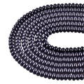 Rondelle Beads for Jewelry Making 5x8mm Natural Stone Beads 1 Strand 15.5inch Lentil Spacer Beads Rondelle Gemstone Bead Semi-Precious Stone Bead for Bracelet Necklace Crafts Black Onyx - color: Black Onyx Beads