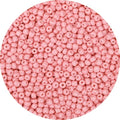 2000pcs Candy Pink Glass Seed Beads, Colorful Tiny 4mm Beads for Jewelry Making, Beading Supplies. - color: Candy Pink
