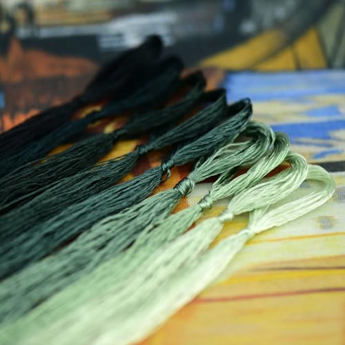 Mulberry Silk Floss Embroidery Thread Floss-Cross Stitch Threads China Silk Woven Jewelry Threads DIY Sewing Kits (43) - color: 43