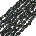 Chip Shell, 260pcs 5-8mm Irregular Shell Beads with Holes, Forest Green Shell & Moss Agate Like Chip Beads for Jewelry Making - color: Forest Green