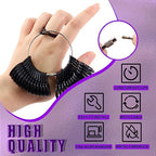 Swpeet 1466 Pcs Jewelry Supplies Kit with Tools, 40 Styles Findings, Pliers and Ring Sizer, Jump Rings for Bracket Necklace Making - size: 9a