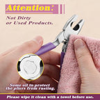 SPEEDWOX Mini Linesman Combination Pliers - Jewelry and Safety Wire Pliers - Screw Extractor and Removal Tool for Stripped Screws - style: Linemans Pliers