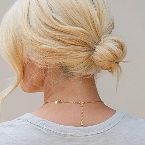 gorjana - 3 in. Extender Chain - Gold, Rose or Silver - Lightweight Design - Spring Ring Closure - color: Rose gold plated