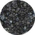 Iolite Pre Drilled Natural Crystals Crushed Chips Beads for Jewelry Making, DIY Handmade Healing Crystals (25 Inch Strand) - color: Iolite