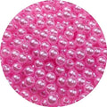 Pinhoollgo 300pcs Pearl Beads 8mm Round Pearl Beads with Hole for DIY Bracelet Necklace Jewelry Making Supplies Handmade Craft(Pink) - color: Pink, size: 8mm/300pcs