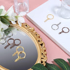 10Pcs Keychain Key Ring with Chain Bulk Split Key Chain,1.1 Inch Key Chains Parts with Open Jump Ring Connector for Jewelry Making Crafts (Gold) - color: 10Pcs Gold