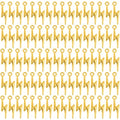 AUEAR, Flash Shape Charms Lightning Bolt Pendants Alloy Charm for Jewelry Making Supply Bracelet Necklace Earrings DIY Crafting Antiqued - color: Gold