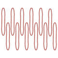 Party Beads - Small Round - size: 12-Pack, style: Red (12-Pack)