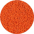 2200pcs Glass Seed Beads Bulk - 4mm, Mini, Spacer & Loose Beads for Jewelry Making & DIY Crafts (Orange Red) - color: Orange Red