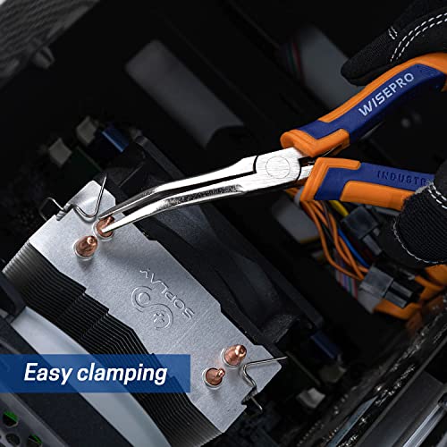 6 Inch Mini 45-Degree Bent Long Nose Pliers, Jewelry/Craft Making, Repairing - style: 6 Inch Bent Long Nose Pliers